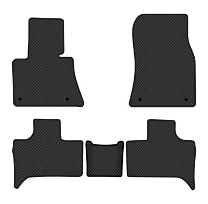 EVA коврики в салон авто EVAtech для X5 (E53) Restyling BMW 2003-2006 1 поколение SUV EUBM12222CB5BW4RBB