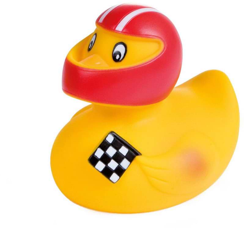 Іграшка для ванної Canpol babies Каченя Хокеїст (2/992_red) - Фото 1