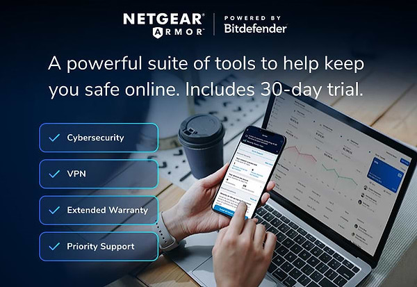 Фото - MESH система WiFi7 Netgear Система WiFi-Mesh NETGEAR Orbi RBE372 BE5000, 2мод, білий