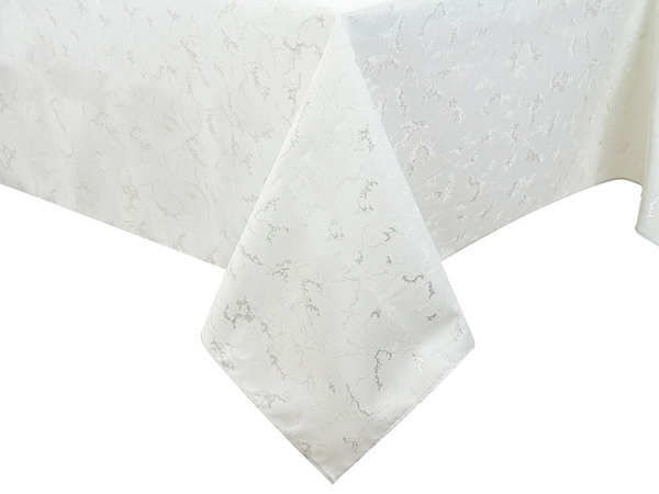 Фото - Скатерть прямоугольная Lefard тефлоновая Alba lurex teflon plata 160х280 см (715-339)