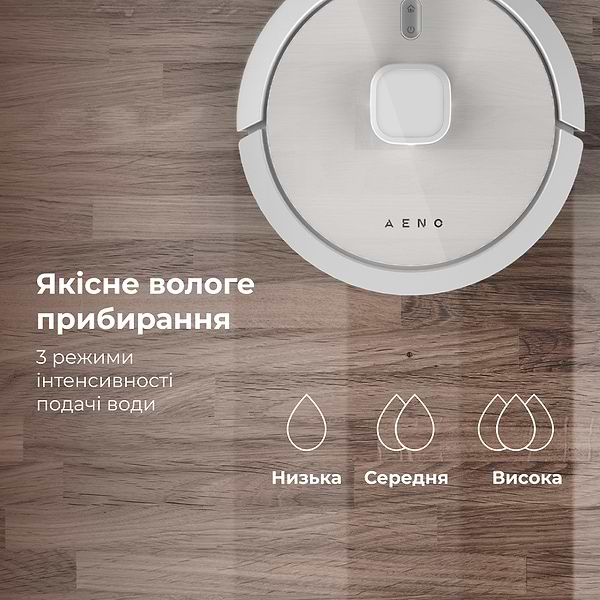 Фото - Робот-пилосос миючий AENO RC8S (ARC0008S)