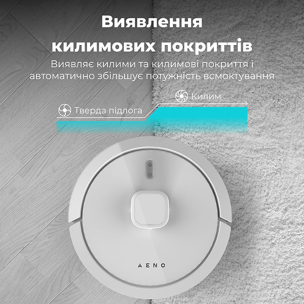 Фото - Робот-пилосос миючий AENO RC8S (ARC0008S)