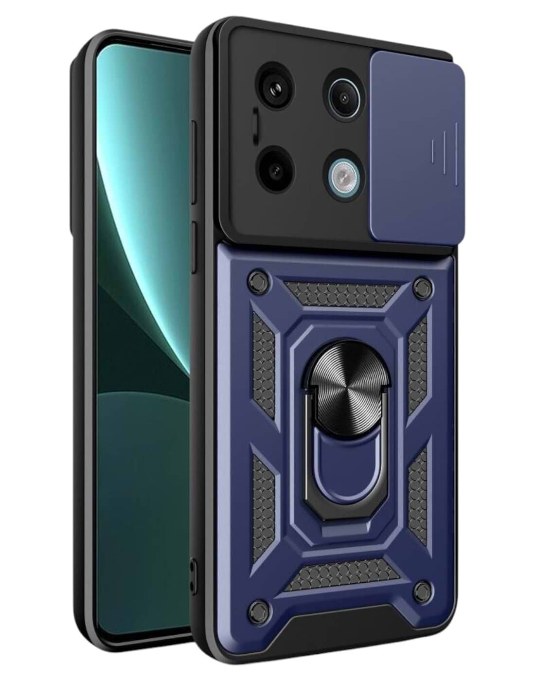 Чехол для смартфона BeCover Military for Poco X6 Blue (711007) - Фото 1