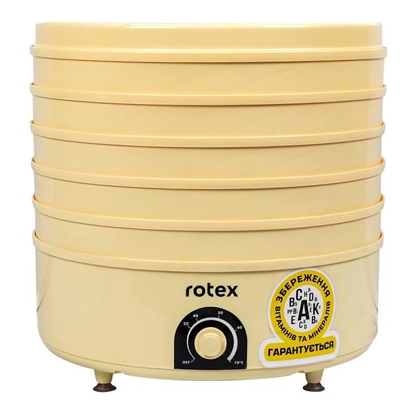 Фото - Сушарка для фруктів та овочів Rotex RD620-Y