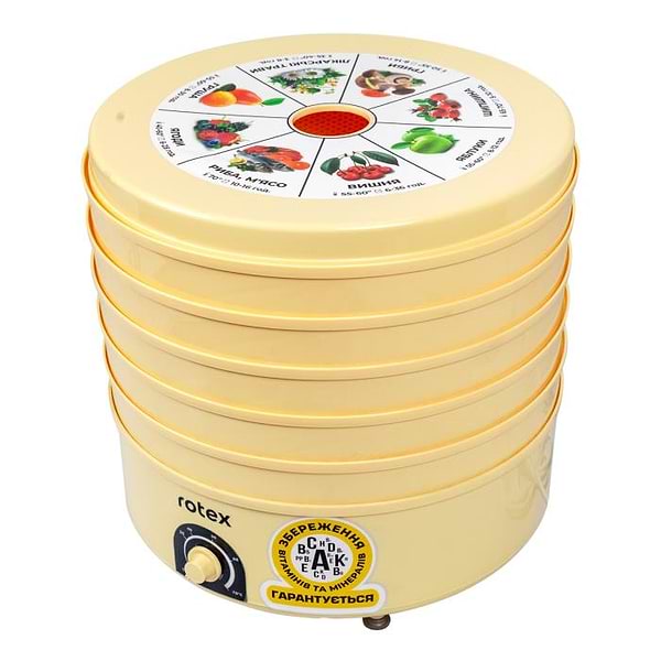 Фото - Сушарка для фруктів та овочів Rotex RD620-Y