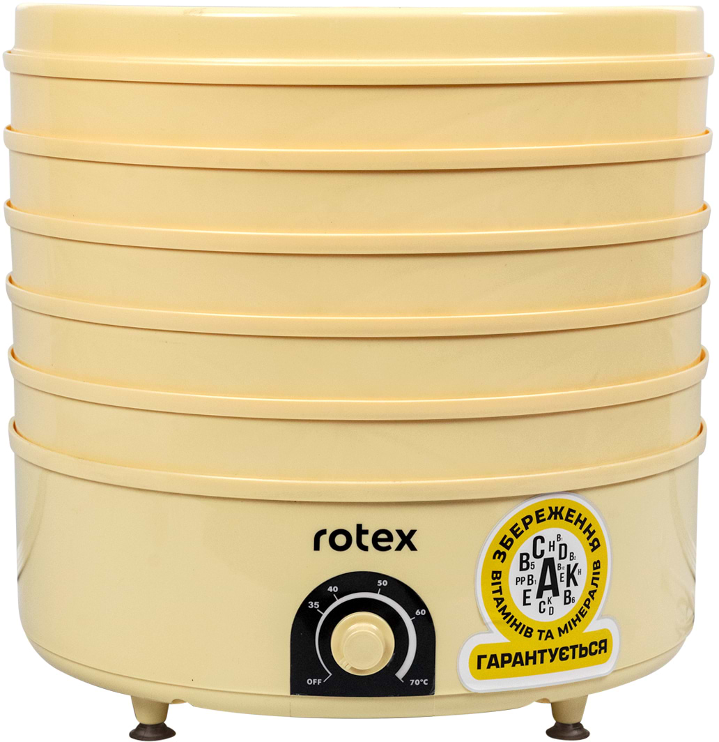 Сушарка для фруктів та овочів Rotex RD660-Y - Фото 1