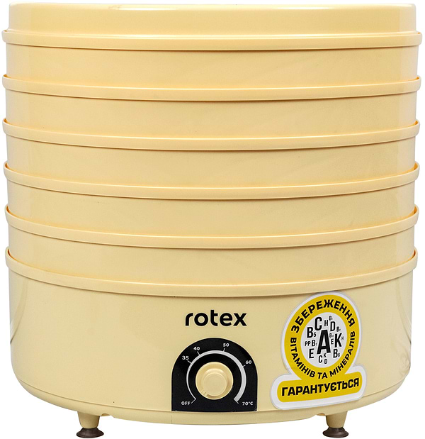 Фото - Сушарка для фруктів та овочів Rotex RD660-Y
