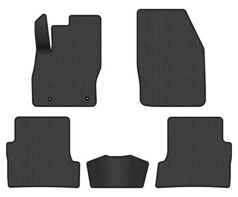 EVA коврики в салон авто EVAtech для Focus (C307) MT Ford 2005-2010 2 поколение Combi EU FD32211CV5TL2SBB