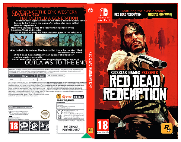 Фото - Ігровий диск PS4 Red Dead Redemption Remastered