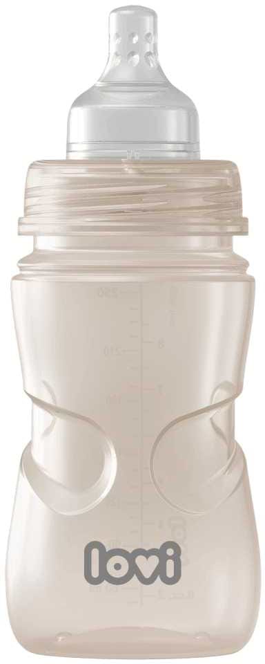 Купить Бутылочка для кормления Lovi Trends 250 мл - бежевая (21/563_bei) - Фото 1 Бутылочка для кормления Lovi Trends 250 мл - бежевая (21/563_bei) - Фото 1