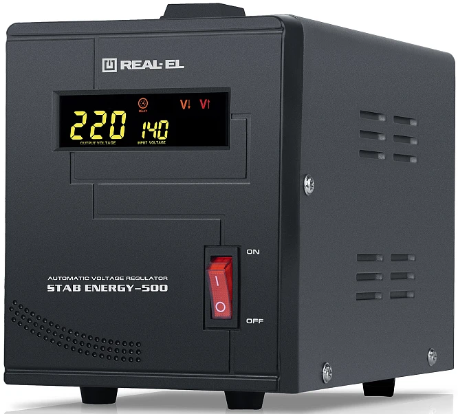 Стабилизатор напряжения REAL-EL STAB ENERGY-500