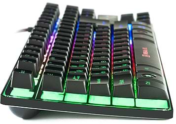 Фото - Клавиатура проводная игровая REAL-EL 8710 TKL Backlit USB Black