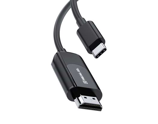 Фото - Кабель REAL-EL CHD-180 USB Type-C to HDMI 1.8m Black (EL123500044)