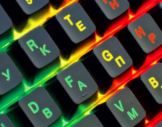 Фото - Клавіатура дротова ігрова REAL-EL Comfort 7090 Backlit USB Black