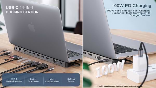 Фото - Хаб USB REAL-EL CQ-1000 Space Grey (EL123110005)
