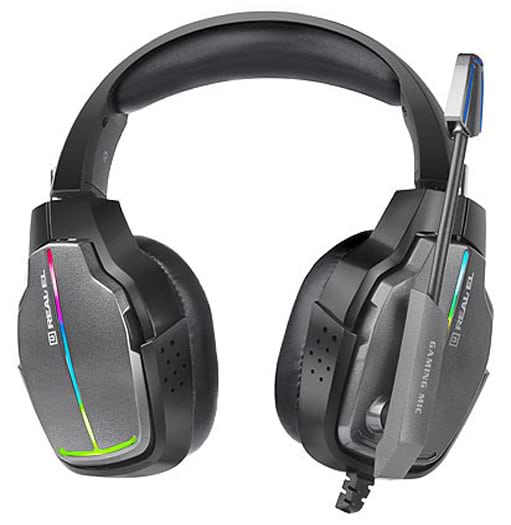 Фото - Гарнитура проводная игровая REAL-EL GDX-7680 Black