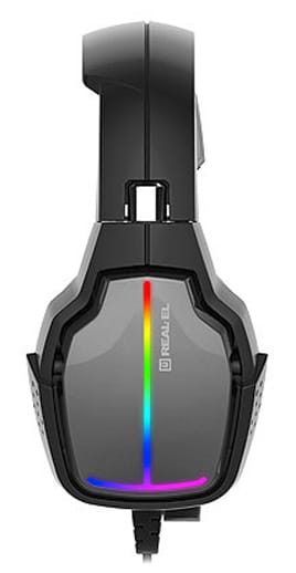 Фото - Гарнитура проводная игровая REAL-EL GDX-7680 Black
