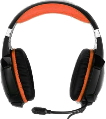 Фото - Гарнитура проводная игровая REAL-EL GDX-7700 Surround 7.1 Black-Orange