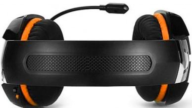Фото - Гарнитура проводная игровая REAL-EL GDX-7700 Surround 7.1 Black-Orange