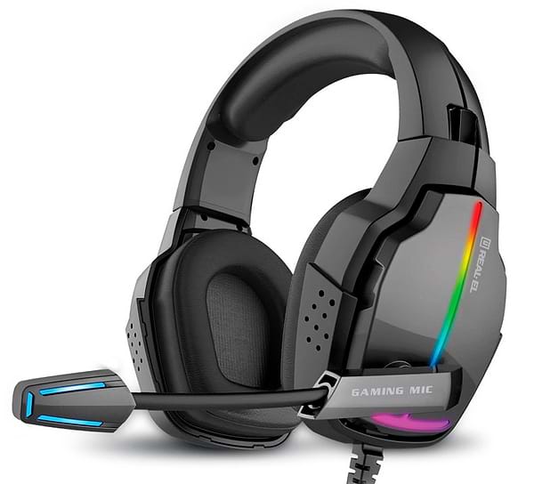 Фото - Гарнітура дротова ігрова REAL-EL GDX-7780 Black