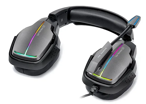 Фото - Гарнітура дротова ігрова REAL-EL GDX-7780 Black