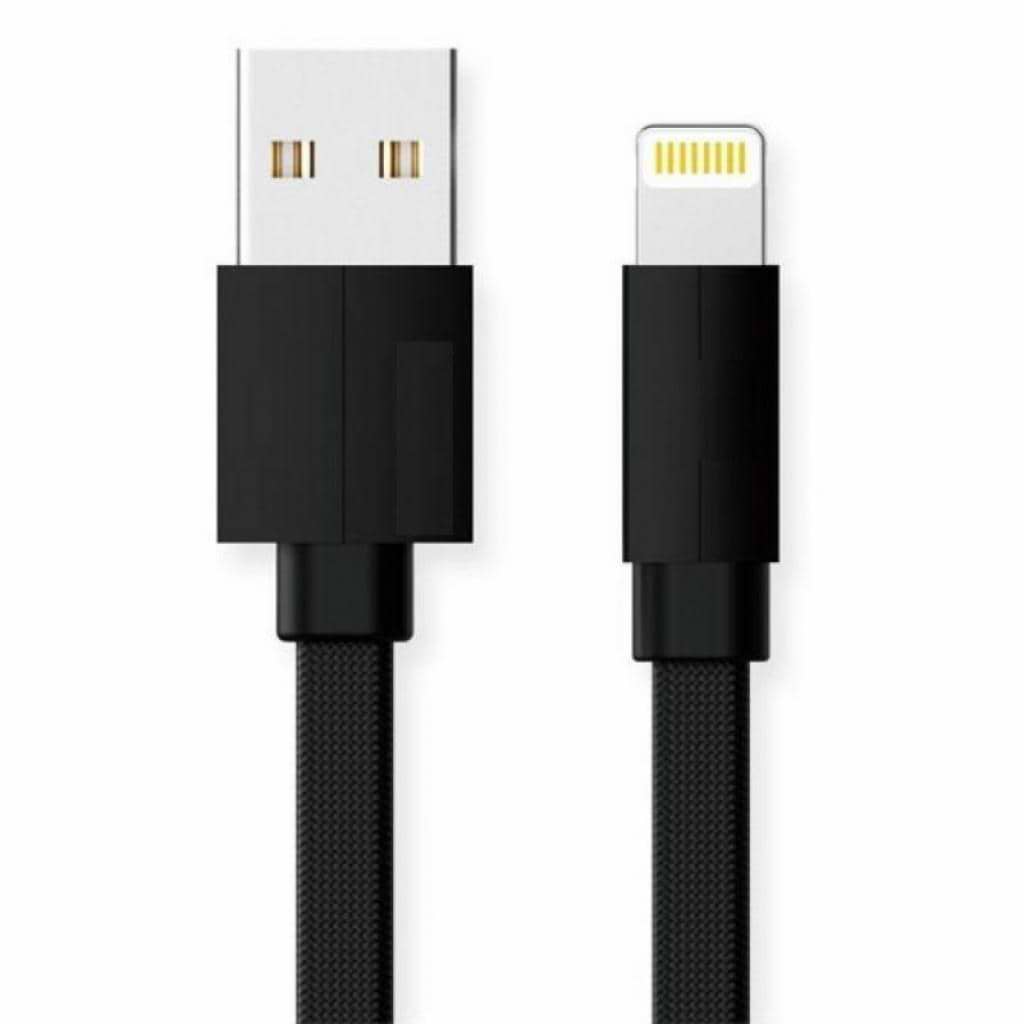 Кабель синхронізації даних REAL-EL Premium USB2.0 AM-Lightning 1m Black (EL123500034)