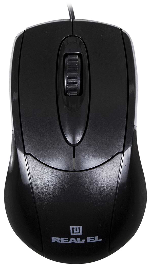 Фото - Мышь проводная REAL-EL RM-207 USB Black