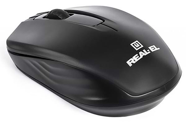 Фото - Миша бездротова REAL-EL RM-301 Black USB