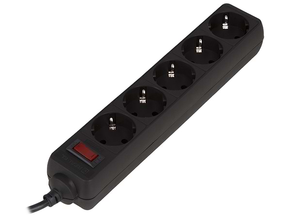 Фото - Сетевой фильтр REAL-EL RS-PROTECT (5 роз, 5 м), 10А