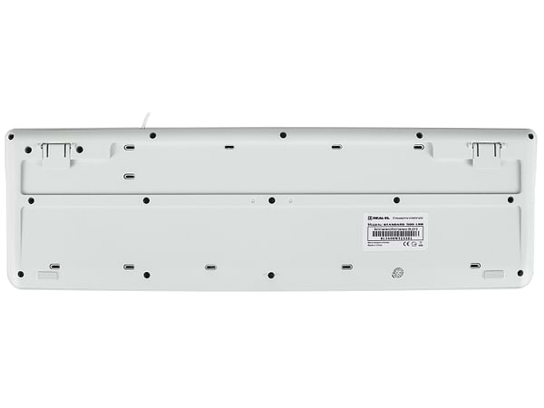 Фото - Клавіатура дротова REAL-EL Standard 500 USB белый UAH