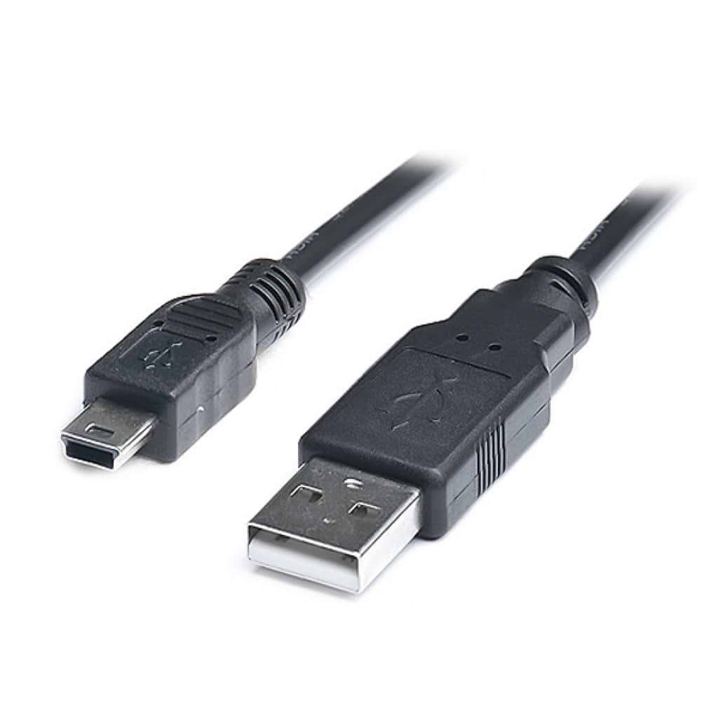 Кабель USB - miniUSB REAL-EL USB2.0 AM-mini B 1.8M Black