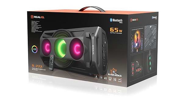 Фото - Акустична система REAL-EL X-777 Black