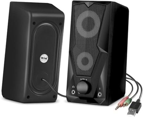 Фото - Комп'ютерна акустика компактна 2.0 REAL-EL S-111 Black