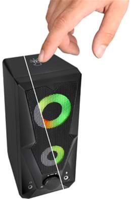 Фото - Комп'ютерна акустика компактна 2.0 REAL-EL S-111 Black