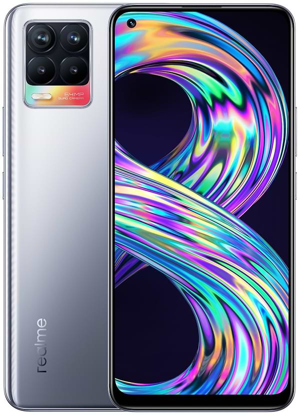 Фото - Смартфон realme 8 6/128Gb Cyber Silver