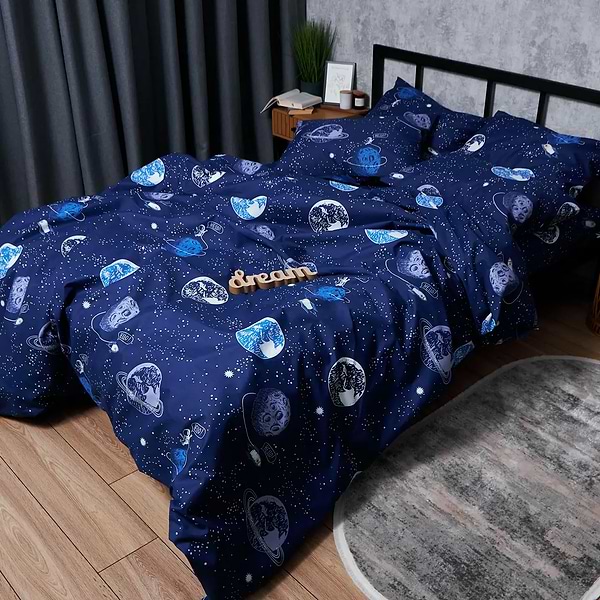 Фото - Пододеяльник двуспальный евро Moon&Star Premium Cosmic Dreams King Size 220x240 см (MS-870000834)