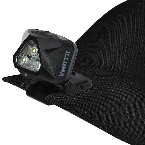 Фото - Фонарь налобный Mactronic Illuma LED USB Type-C (AHL0081)