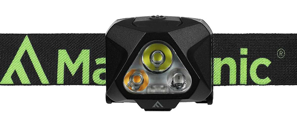 Фото - Фонарь налобный Mactronic Illuma LED USB Type-C (AHL0081)