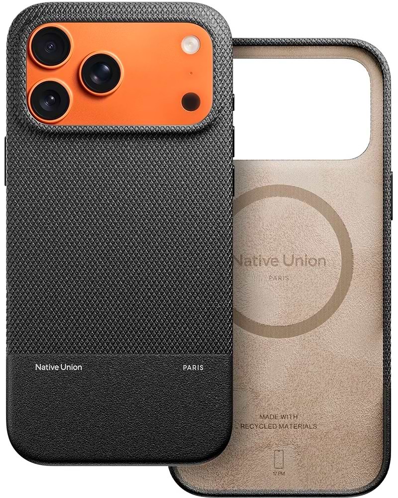 Чохол для смартфону Native Union RE Classic Case Black for iPhone 17 Pro (RECLA-BLK-NP25P) - Фото 1