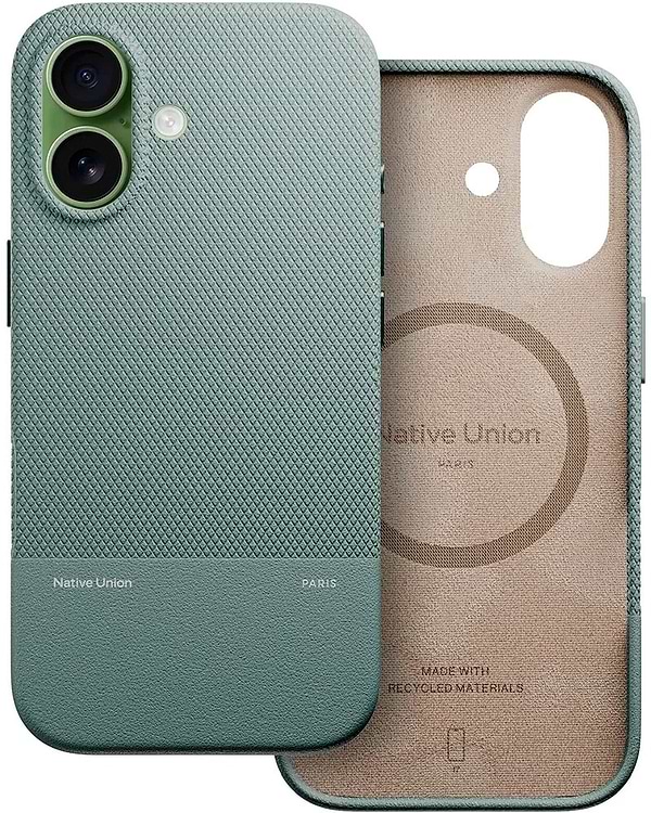 Фото - Чехол для смартфона Native Union RE Classic Case Slate Green for iPhone 17 (RECLA-GRN-NP25)