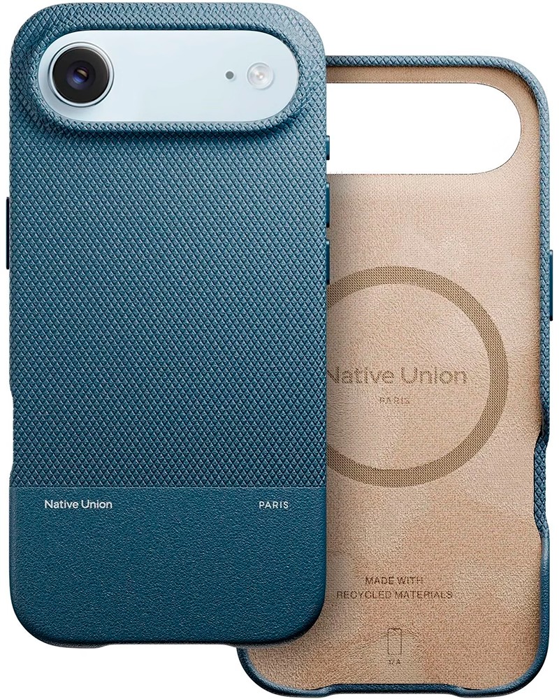 Чохол для смартфону Native Union Classic Case Navy for iPhone Air (RECLA-NAV-NP25A) - Фото 1