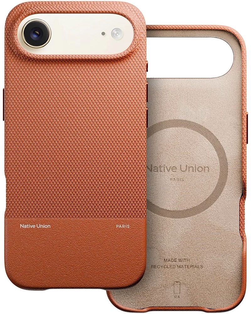 Чохол для смартфону Native Union Classic Case Tan for iPhone Air (RECLA-TAN-NP25A) - Фото 1