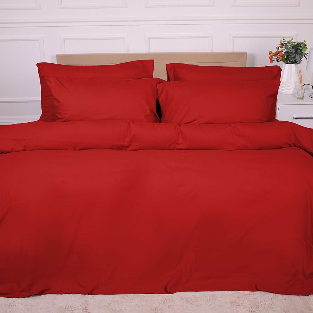 Комплект постельного белья MirSon 009 Red 2x143x210 см (2200009651663)