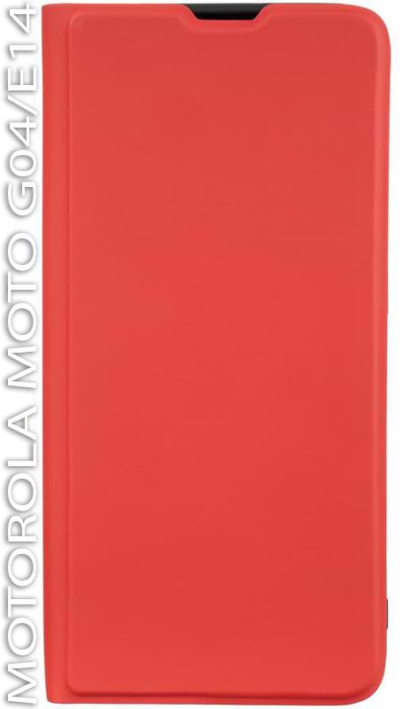 Чохол для смартфону BeCover Exclusive New Style for Motorola Moto G04/E14 Red (712648) - Фото 1