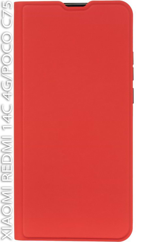 Чехол для смартфона BeCover Exclusive New Style for Xiaomi Redmi 14C 4G/Poco C75 Red (712662) - Фото 1