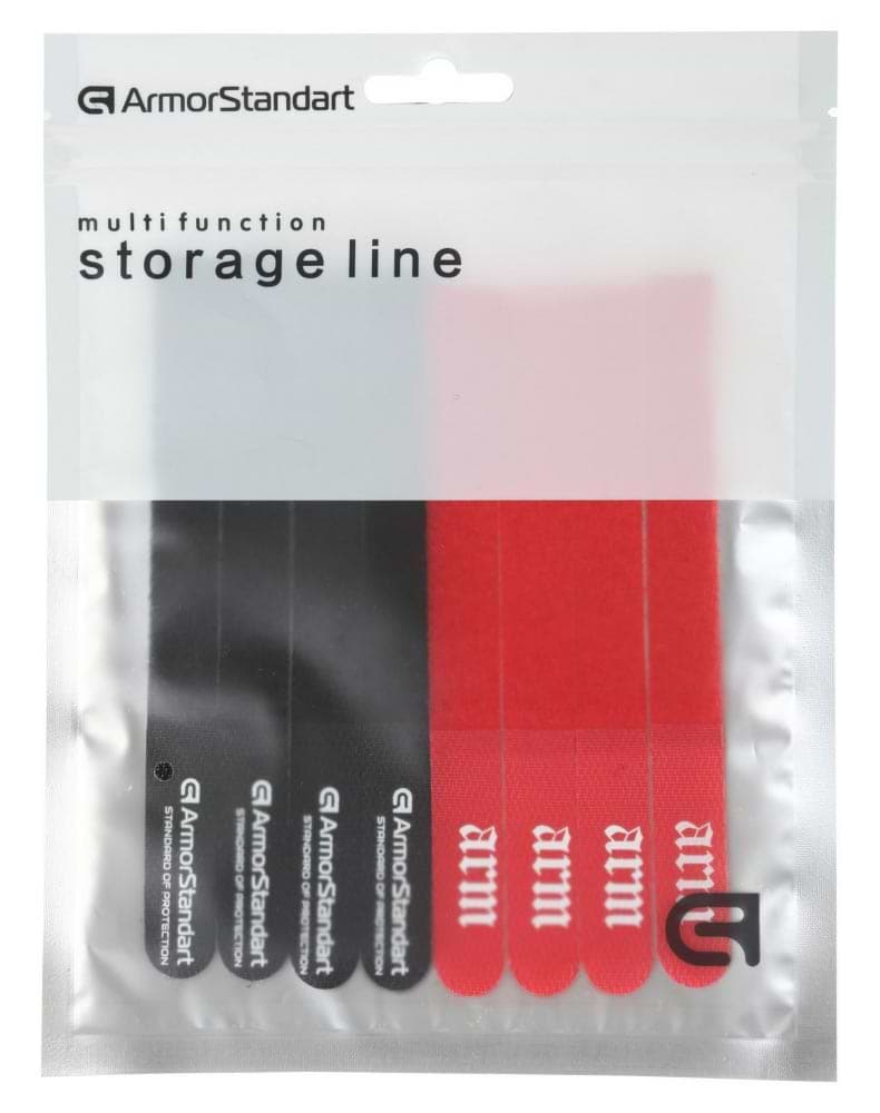 Органайзер для хранения кабелей Armorstandart Stick Pack 8 шт. Black/Red (ARM58279)