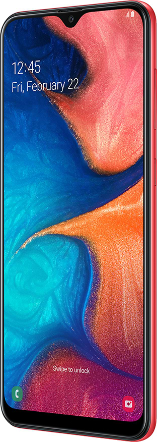 Фото - Смартфон Samsung Galaxy A20 3/32Gb Red (SM-A205FZRV)