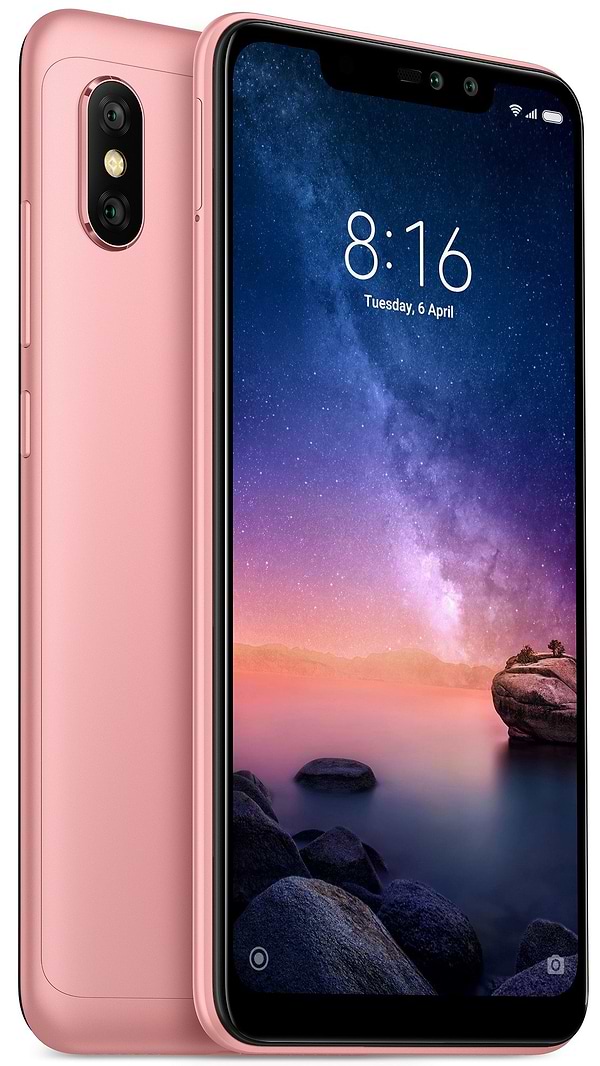 Фото - Смартфон Xiaomi Redmi Note 6 Pro 4/64GB Rose Gold