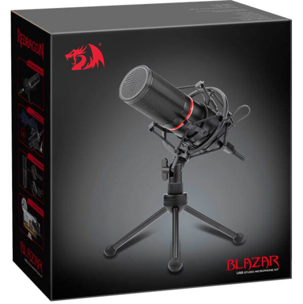 Фото - Микрофон для компьютера проводной Redragon Blazar GM300 (77640)