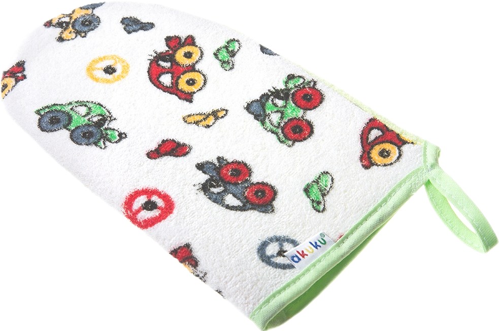 Детская мочалка Akuku Автомобили (A1143)